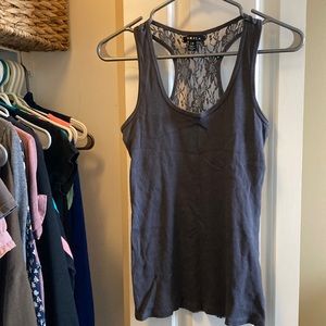 🌸 5/$20 Lace racer back tank top